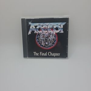 Accept - The Final Chapter CD (Black with Red/Blue Accents)